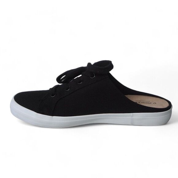 St. John's Bay Boating Memory Foam Slip-on Casual Mules Black Women's 8M - Picture 6 of 10